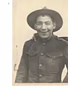 Black and white photo of First World War soldier Charles McAllister