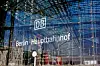 A view of the Berlin train station exterior