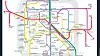 A map of metro lines and stations open all night on December 31 to January 1