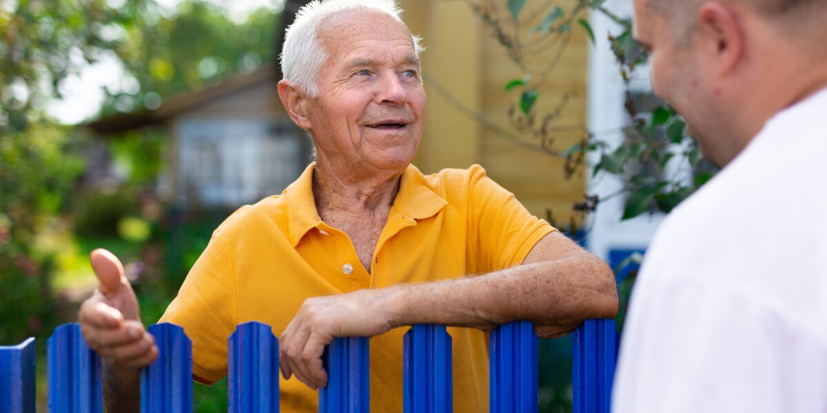 'our french neighbours never invite us over to their house'