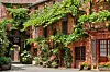 Sandstone houses and narrow streets of Collonges-La-Rouge