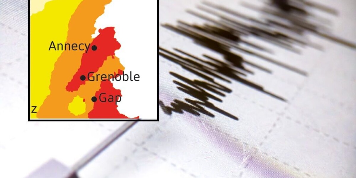 Map: which areas of france are most at risk of earthquakes?
