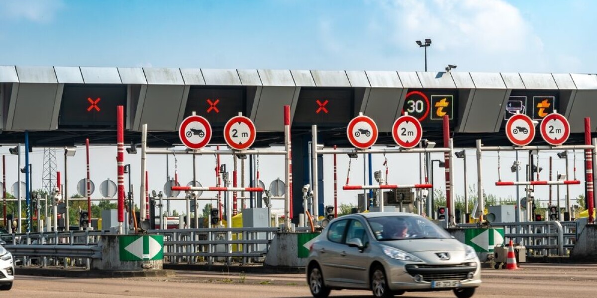 Normandy - paris motorway toll gates removed as part of nationwide ‘free flow’ effort
