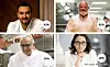 Clockwise from top left: Cyril Lignac, Philippe Etchebest, Anne-Sophie Pic, Alain Ducasse