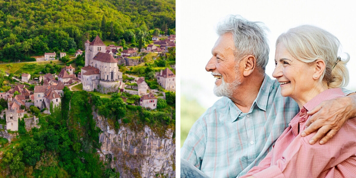 Which french departments are most popular with retirees?