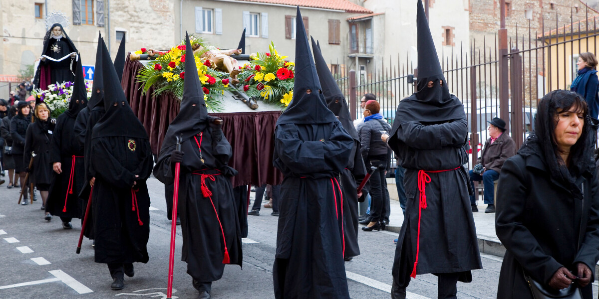 Easter traditions across france: from rattles and hooded processions to giant omelettes
