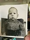 Eddie Pilardeau as a toddler