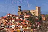 Landscape view of Vernet les Bains in the Pyrenees