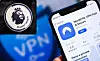 Split image of VPN and premier league logo