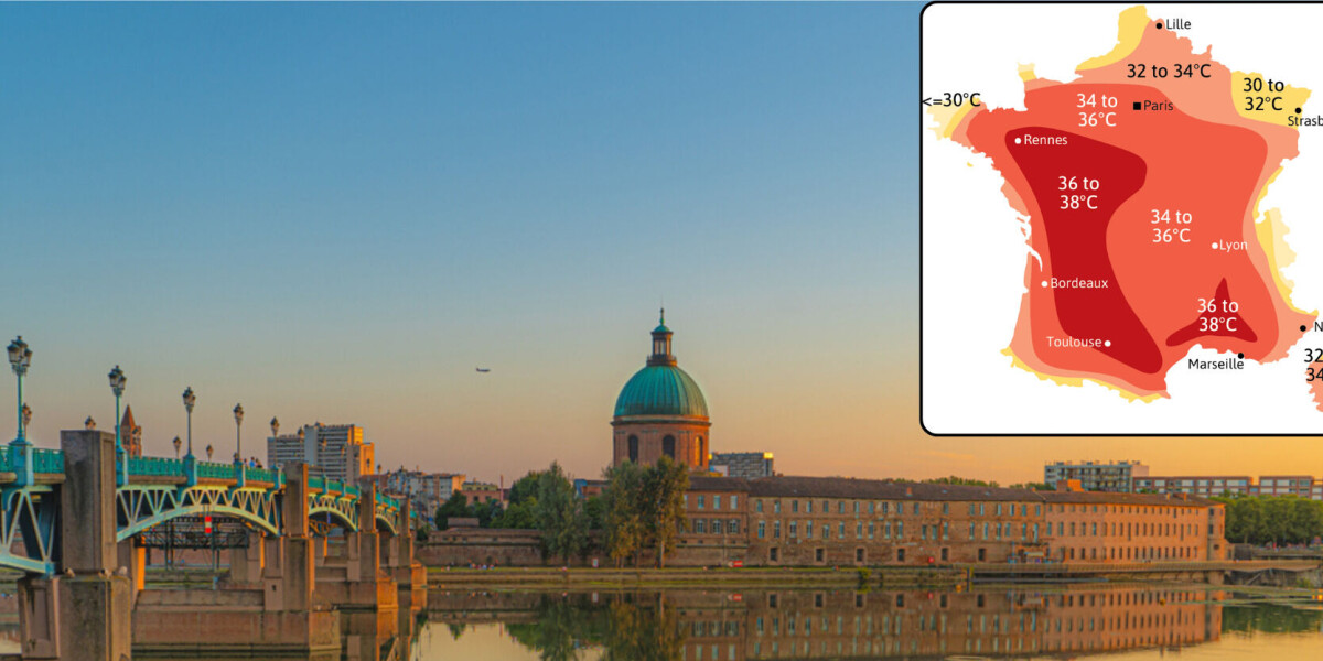 Heatwave begins in south-west France: what temperatures to expect