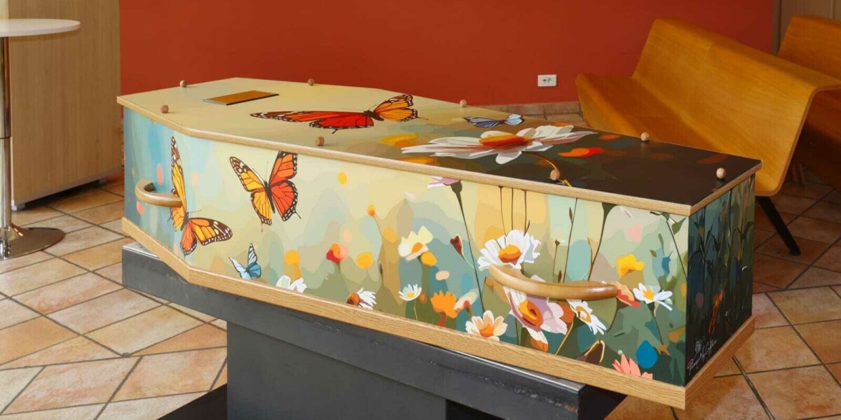 Personalised coffins grow in popularity as secular funerals rise in France