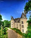 A French chateau in Queaux