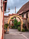 A stone archway in Rouffach