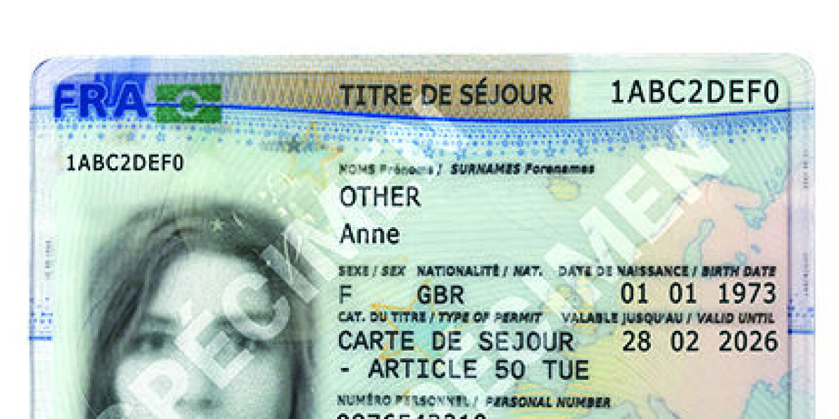 French Res Card Example How to renew your Brexit residency card in France: A complete guide