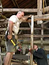 Reinforcing barn timbers, with Nick Inman