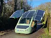 The Scaramobile, solar powered vehicle