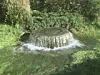 An overflowing well