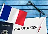 Visa,Application,Form,And,Flag,Of,France