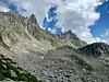 View of mountainous rocks