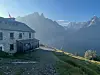 View from Refuge La Flegere above Chamonix