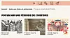 Infographic showing three French history periods with illustrations and portrait images.