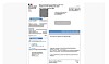 Printed form with boxes, headings and a barcode-like block on a white page.