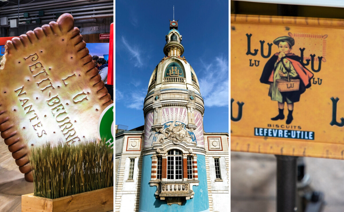 LU TIN缶ルーのティン缶 LEFEVRE UTILE NANTES Tin for Lefèvre-Utile